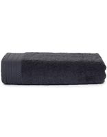 The One Towelling TH1330 Organic Beach Towel - Anthracite - 100 x 180 cm