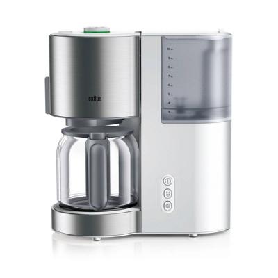 Braun kf5120wh koffiezetapparaat rvs/wit