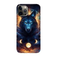Wolf Dreamcatcher: Volledig geprint iPhone 12 Pro Max Hoesje