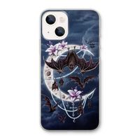 Vleermuizen Maan: iPhone 13 Transparant Hoesje