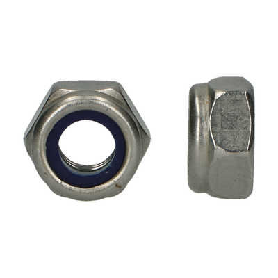 pgb-Europe PGB-FASTENERS | Zeskantborgmoer DIN 985 M14 A2 | 100 st 000985A7001403