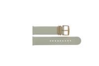 Horlogeband Fossil ES3992 Leder Beige 20mm