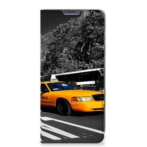 Poco X4 Pro 5G Book Cover New York Taxi