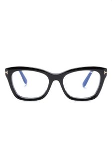 TOM FORD Eyewear lunettes de vue FT5909B à monture papillon - Noir