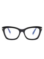 TOM FORD Eyewear lunettes de vue FT5909B à monture papillon - Noir - thumbnail