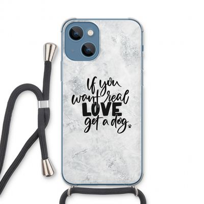 Partner in crime: iPhone 13 Transparant Hoesje met koord