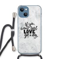 Partner in crime: iPhone 13 Transparant Hoesje met koord