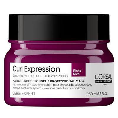 L'Oréal Professionnel Série Expert Serie Expert Curl Expression Professional Masker Rich 250ml | Voor Krullend Haar L'Oréal Professionnel Série Expert Serie Expert Curl Expression Professional Masker Rich 250ml | Voor Krullend Haar