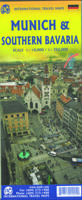 Stadsplattegrond - Wegenkaart - landkaart Munich Southern Bavaria - München / Beieren Zuid | ITMB
