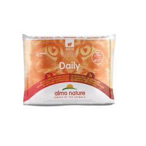 Almo Nature Daily met kip multipack natvoer kat (70 g) 18 x 70 g