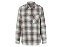 esmara Flanellen dames blouse (oranje/beige, L (44/46))