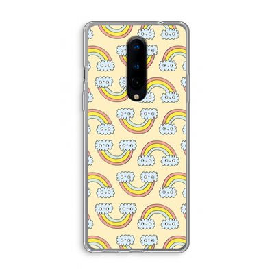 Regenboog: OnePlus 8 Transparant Hoesje