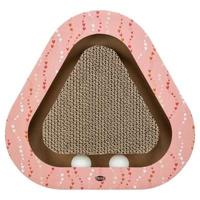 TRIXIE KRABPLANK VALENTIJN MET BALLEN DRIEHOEKIG KARTON ZALM