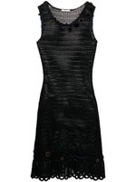 Prada Pre-Owned robe en crochet - Noir - thumbnail