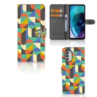 Motorola Moto G51 5G | Telefoon Hoesje | Funky Retro