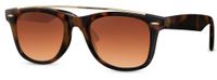 CWI zonnebril wayfarer unisex cat. 2 bruin - thumbnail