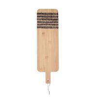 Dienblad Bidasoa Zigzag Bruin Hout 45 x 13 x 1 cm