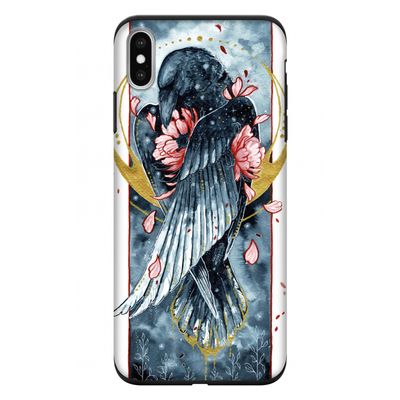 Golden Raven: iPhone XS Max Tough Case