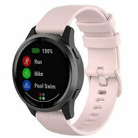 Garmin Venu / Sq / Sq2 / 2 plus - Sportband met motief - Lichtroze - thumbnail