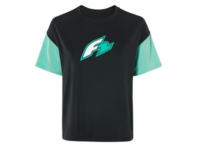 Dames sportshirt (Zwart, XS (32/34))