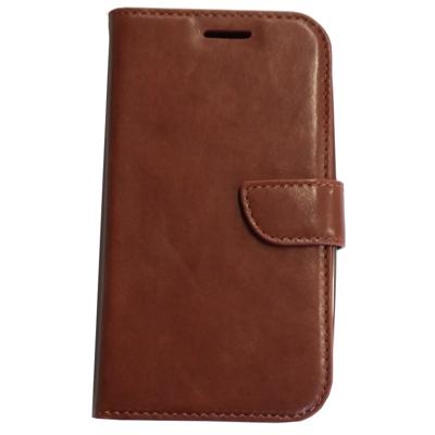 Galaxy Core Plus hoesje bruin