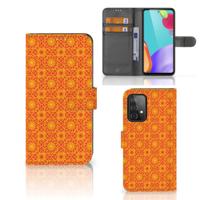 Samsung Galaxy A52 | Telefoon Hoesje | Batik Oranje