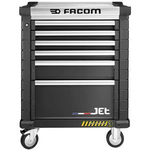 Facom Jet Gereedschapswagen 8 Laden M3 E-Acces Zwart - JET.8NM3AEACC - JET.8NM3AEACC