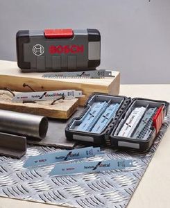 Bosch Accessoires 20-delige set reciprozaagbladen Hout / metaal in ToughBox - 2607010902