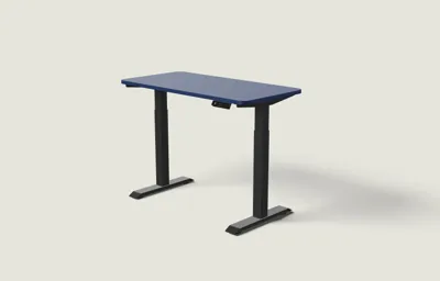 Desktronic HomeOne bureau Zwart / Diepblauw / 120x60 cm