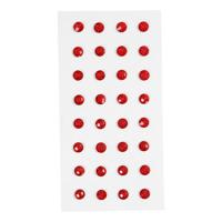 Creativ Company Strasstenen rood, 32st.