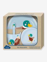 Cadeauset vaatwerk voor baby DUCK DIE SPIEGELBURG meerkleurig