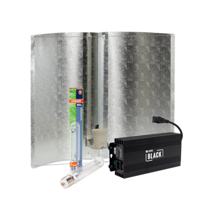Osram Lumii Black + Azerwing Medium + Osram Plantastar 600 Watt