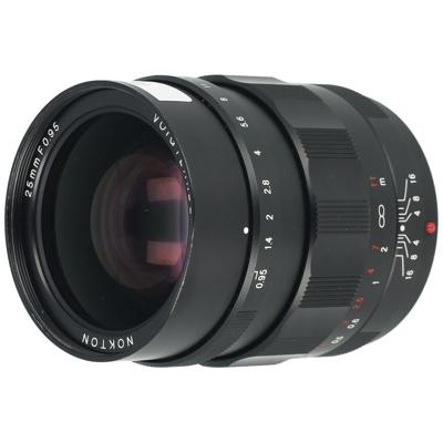 Voigtlander MFT 25mm F/0.95 Nokton II occasion