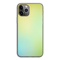 Minty mist pastel: iPhone 11 Pro Transparant Hoesje