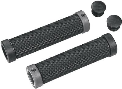 Ergotec Kraton aluminium handvatset - 130mm - zwart