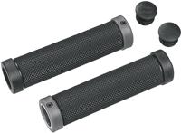 Ergotec Kraton aluminium handvatset - 130mm - zwart