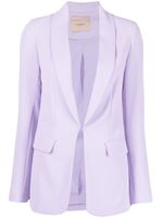 TWINSET blazer à col châle - Violet - thumbnail