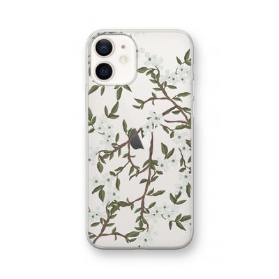 Blossoming spring: iPhone 12 Transparant Hoesje