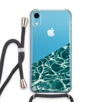 Weerkaatsing water: iPhone XR Transparant Hoesje met koord