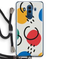 Illustratieve pop 3: Huawei Mate 10 Pro Transparant Hoesje met koord