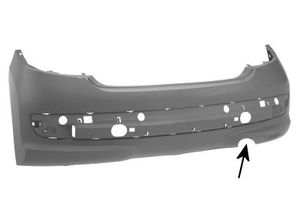 ACHTERBUMPER Met Gat VOOR Uitlaat 4029545