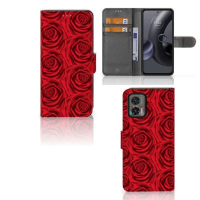Motorola Edge 30 Neo Hoesje Red Roses Motorola Edge 30 Neo Hoesje Red Roses