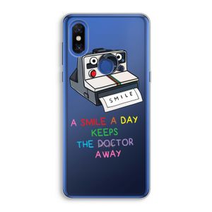 Smile: Xiaomi Mi Mix 3 Transparant Hoesje