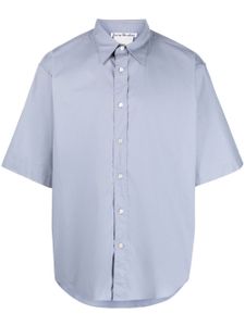 Acne Studios chemise à épaules tombantes - Bleu