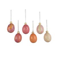 Decoris Hangdecoratie ei foam ø4xh6cm