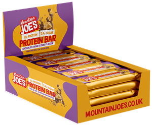 Mountain Joe&apos;s Protein Bar Chocolate Honeycomb (12 x 55 g)
