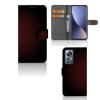 Xiaomi 12 Pro | Telefoon Hoesje | Geruit Rood