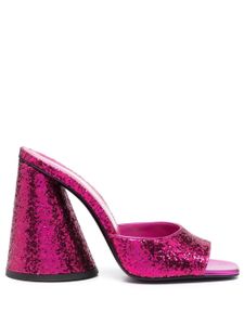 The Attico mules Luz 105 mm - Rose