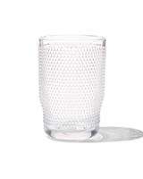 HEMA Longdrink Glas Bergen Bolletjes Reliëf 340ml (transparant)