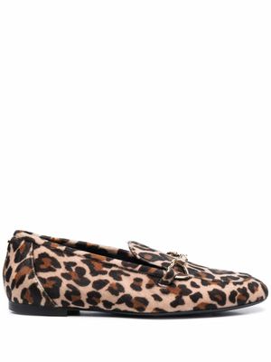 Love Moschino mocassins à motif léopard - Tons neutres